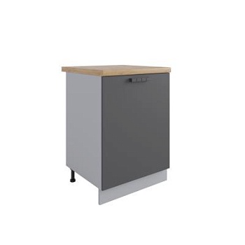 Стол Ройс Графит софт С 601