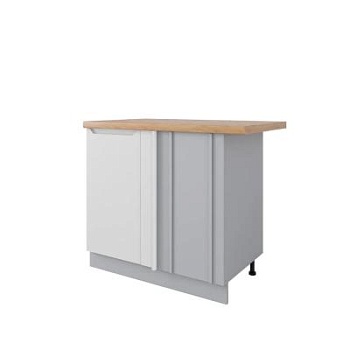 Стол Тренто Штукатурка белая СУ 1050 правый