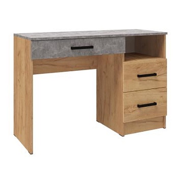 Спальня Асти стол косметический дуб крафт золотой/ателье светлое