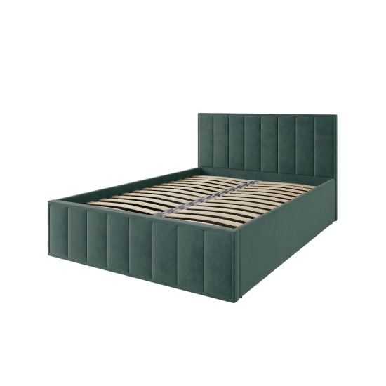 Кровать Лана (М) 1,2 Зелёный Софт