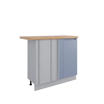 Стол Тренто Лунный свет МСУ 1000 стыковка с глубиной 500 левый