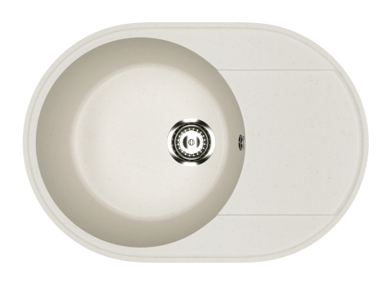 Мойка Practik PR-M 610-001 белый камень PR-M 610-001