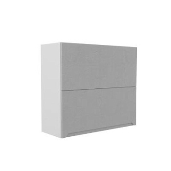 Верхний шкаф Тренто Штукатурка серая ПГПМ 800